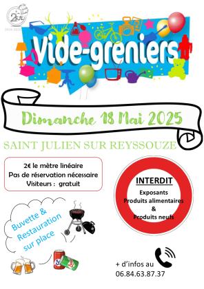 Vide-greniers - Saint-Julien-sur-Reyssouze