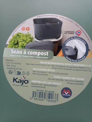 Seau à compost Kajo 7,5 L