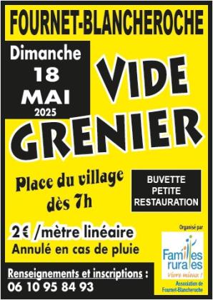Vide-greniers - Fournet-Blancheroche
