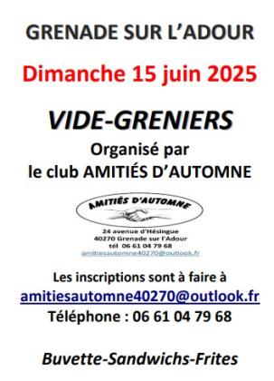 Vide-greniers - Grenade-sur-l’Adour