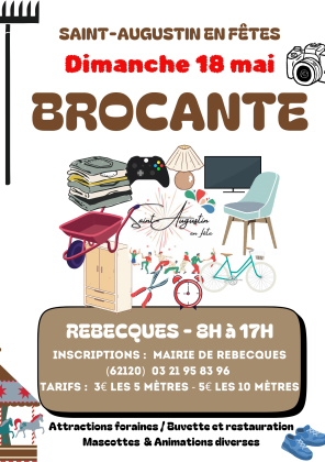 Brocante, Vide-greniers - Rebecques