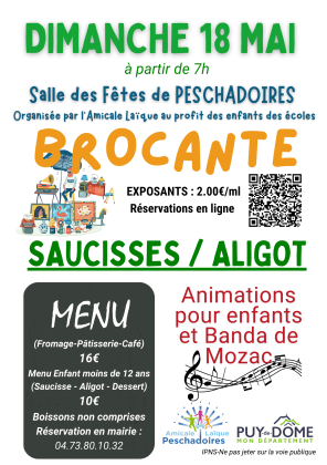 Vide-greniers - Peschadoires
