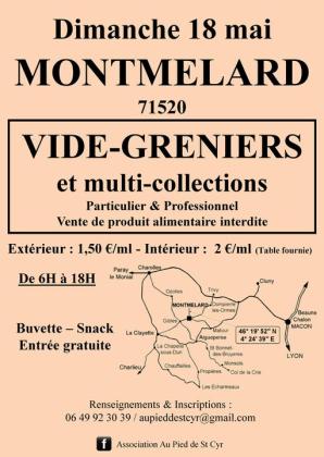 Vide-greniers, multi-collections - Montmelard