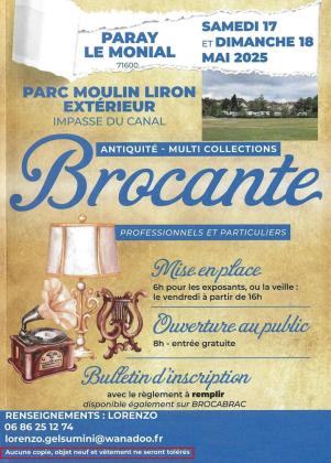 Brocante - Paray-le-Monial