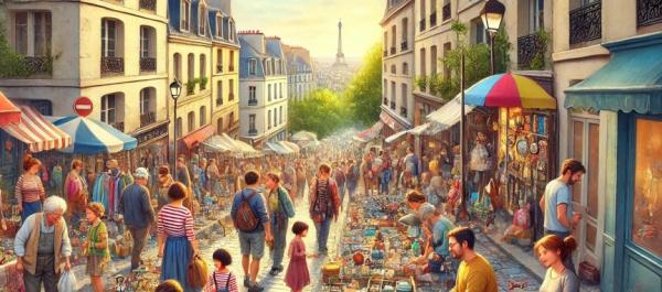 Vide-greniers - Paris 19