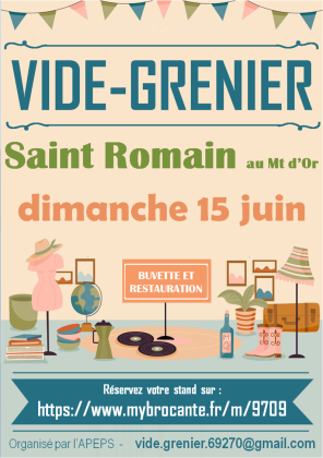 Vide-greniers - Saint-Romain-au-Mont-d’Or