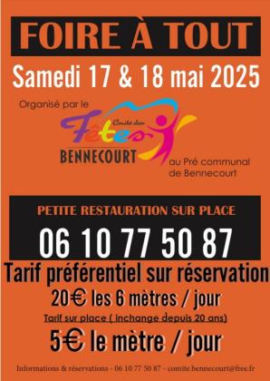 Foire à Tout - Bennecourt