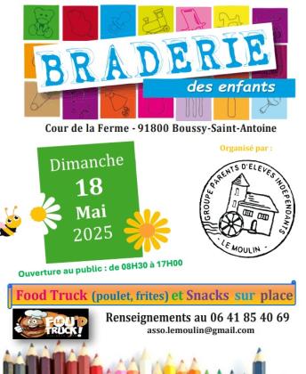 Braderie - Boussy-Saint-Antoine
