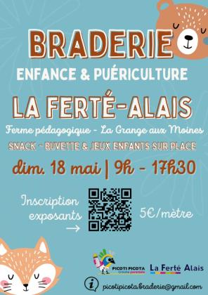 Braderie puériculture - La Ferté-Alais