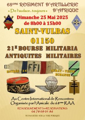 21e BOURSE MILITARIA & ANTIQUITES MILITAIRES - Saint-Vulbas