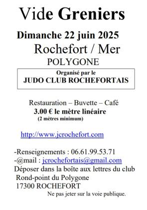 Brocante, Vide-greniers - Rochefort