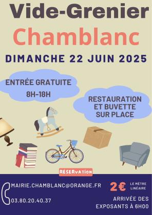 Vide-greniers - Chamblanc