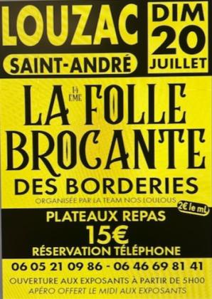 Brocante, Vide-greniers - Louzac-Saint-André