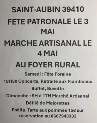 MARCHE ARTISANAL - Saint-Aubin