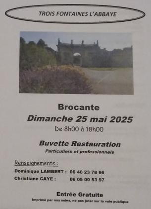 Brocante, Vide-greniers - Trois-Fontaines-l'Abbaye