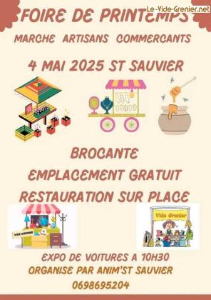 Vide-greniers - Saint-Sauvier