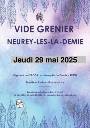 Vide-greniers - Neurey-lès-la-Demie
