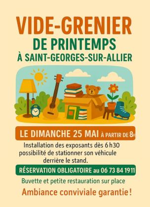 Vide-greniers - Saint-Georges-sur-Allier