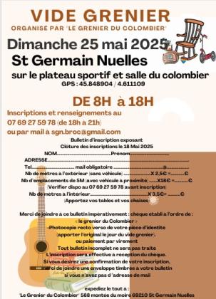 Vide-greniers - Saint-Germain-sur-l'Arbresle