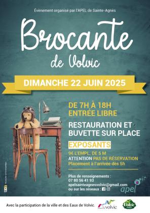 Brocante, Vide-greniers - Volvic
