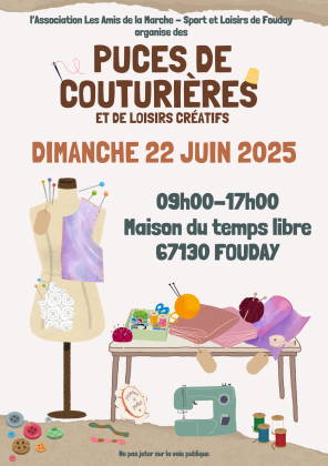Puces des couturières - Fouday