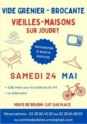 Vide-greniers - Vieilles-Maisons-sur-Joudry