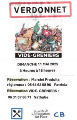 Vide-greniers - Verdonnet