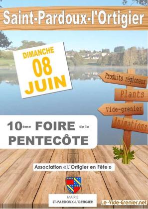 10ème Foire de la Pentecôte - Saint-Pardoux-l'Ortigier