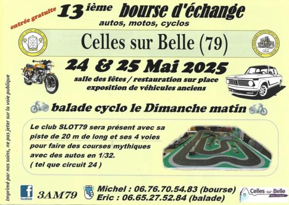 Bourse d'échanges autos, motos - Celles-sur-Belle
