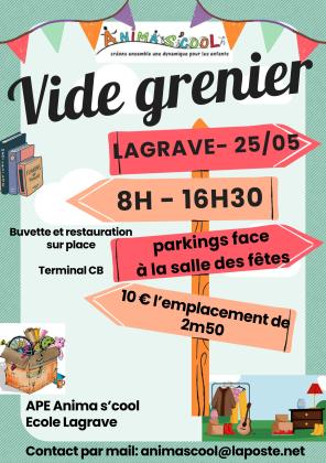 Vide-greniers - Lagrave