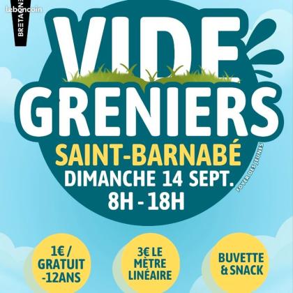 Vide-greniers - Saint-Barnabé