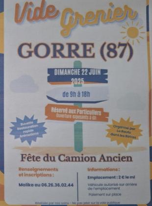 Vide-greniers - Gorre