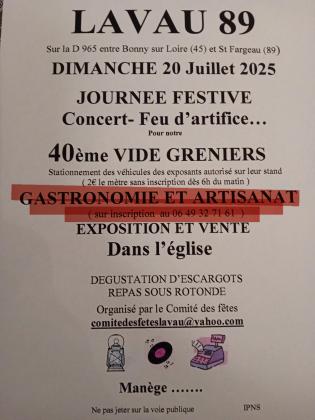 Vide-greniers - Lavau