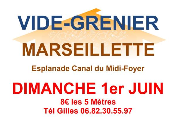Vide-greniers - Marseillette