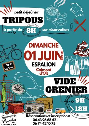 Brocante, Vide-greniers - Espalion