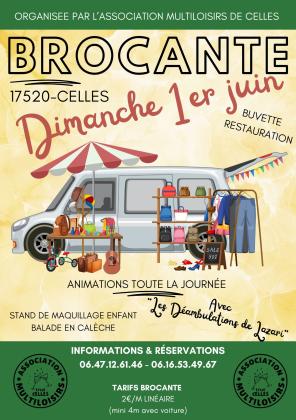 Brocante, Vide-greniers - Celles