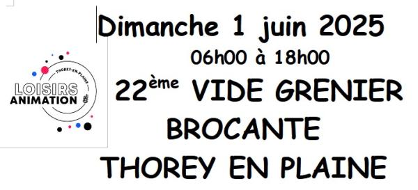 Vide-greniers - Thorey-en-Plaine