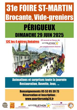 31ème Foire Saint Martin - Périgueux