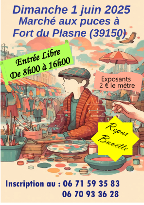Vide-greniers - Fort-du-Plasne