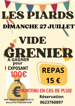 Vide-greniers - Les Piards