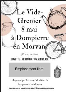 Vide-greniers - Dompierre-en-Morvan