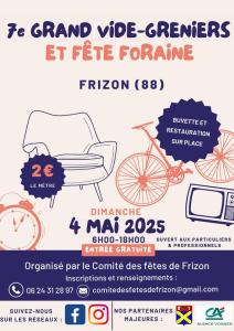 7ième Grand Vide-greniers et fête foraine - Frizon