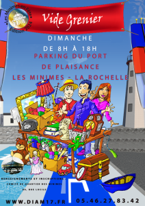 Brocante, vide-greniers et vide bateaux - La Rochelle