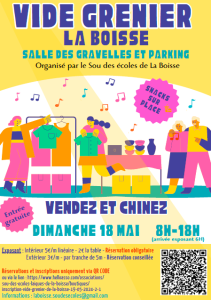 Vide-greniers - La Boisse