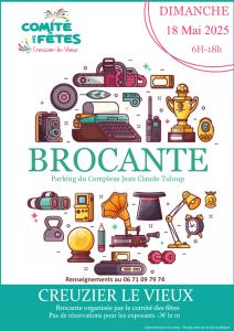 Brocante, Vide-greniers - Creuzier-le-Vieux