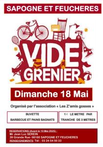 Brocante, Vide-greniers - Sapogne-et-Feuchères
