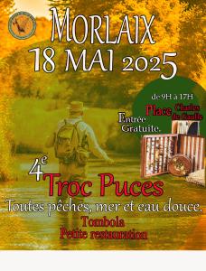 Troc puces toutes pêches eau douce, mer - Morlaix