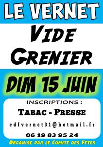 Vide-greniers - Vernet
