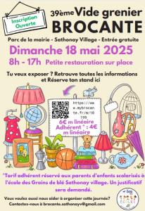 Brocante, Vide-greniers - Sathonay-Village