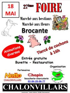 Brocante, Vide-greniers - Châlonvillars